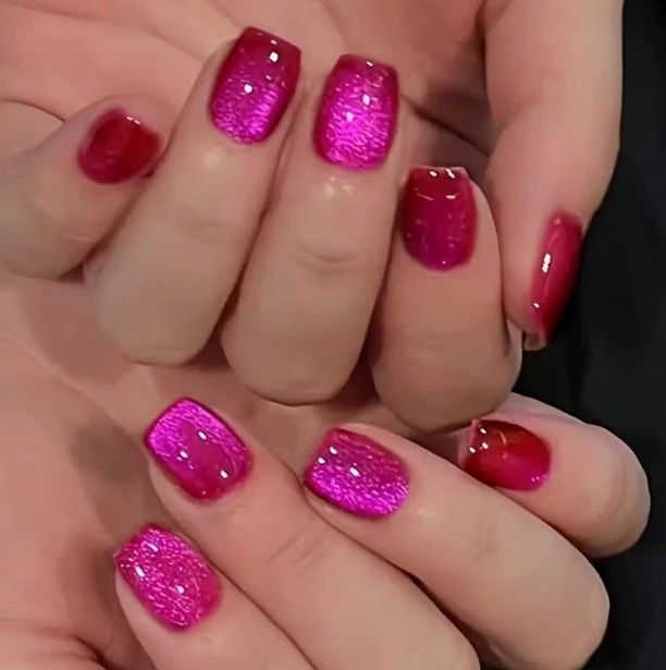 Glossy Ombre Press-On Nail Set Stornfield