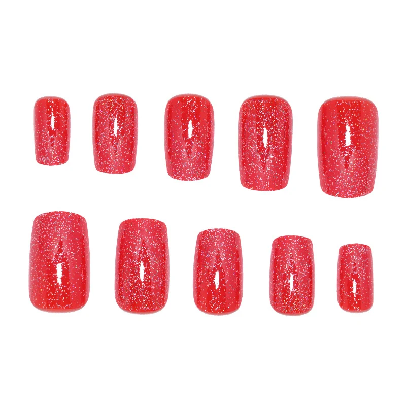 Glittery Press-On Nail Art Set Stornfield