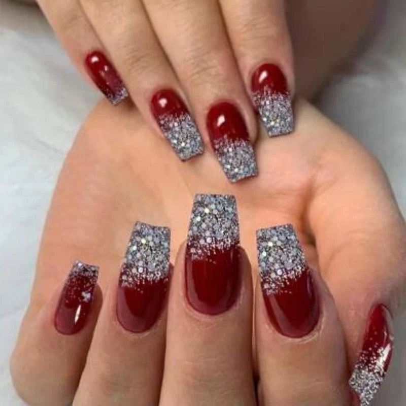 Glittery Nail Art Stornfield