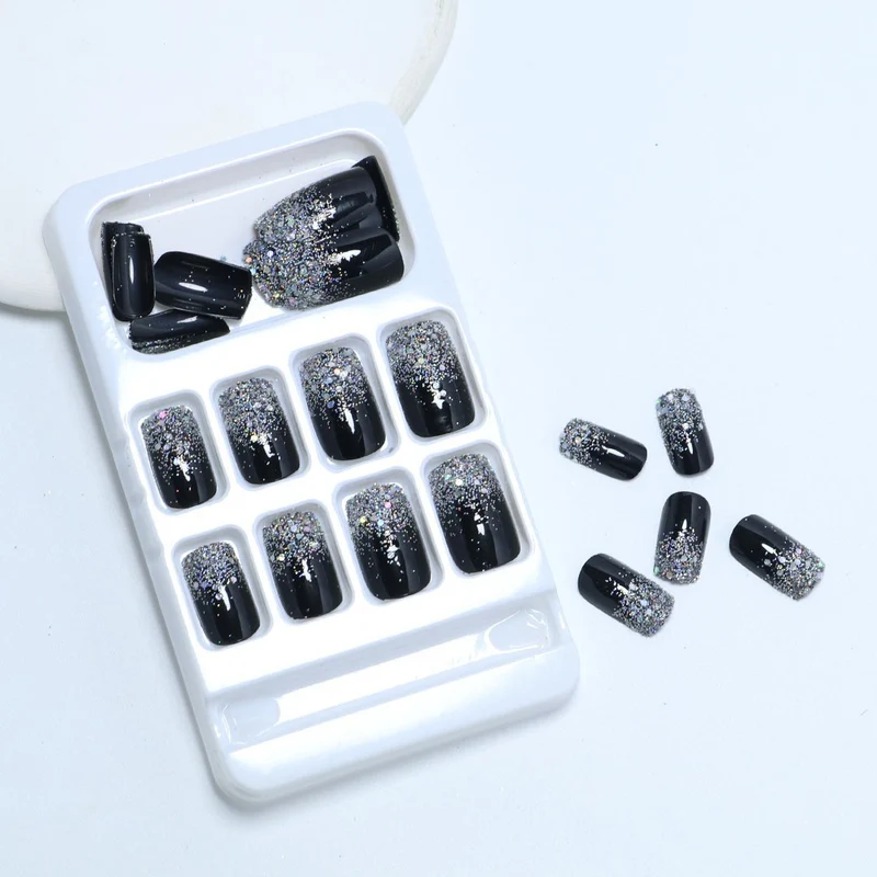 Glittery Nail Art Stornfield