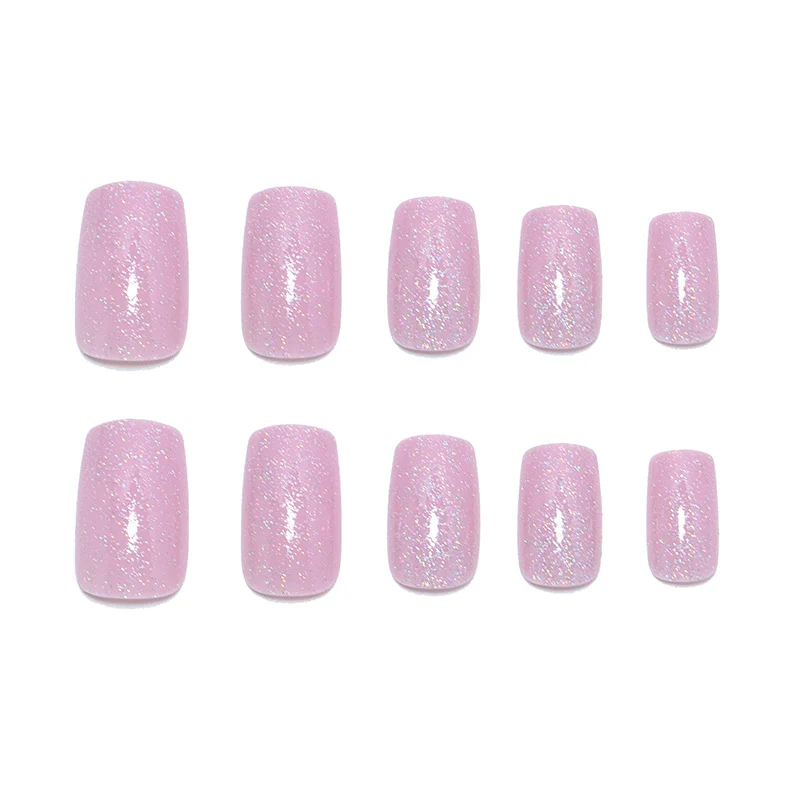 Glittery Acrylic Press-On Nail Set Stornfield