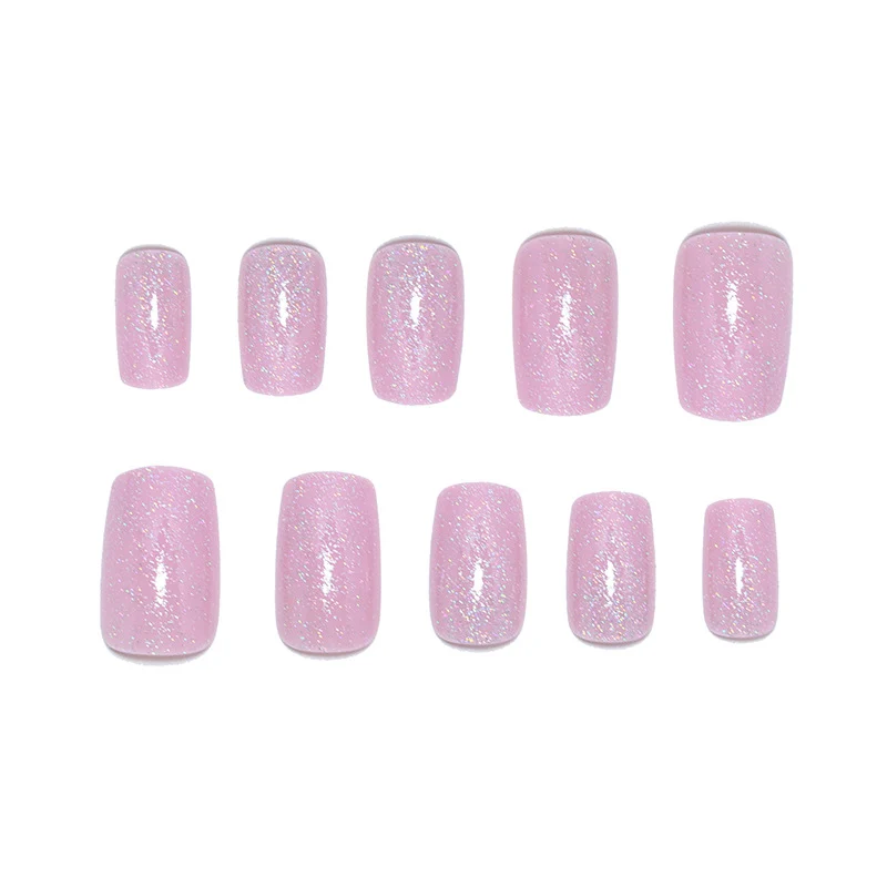 Glittery Acrylic Press-On Nail Set Stornfield