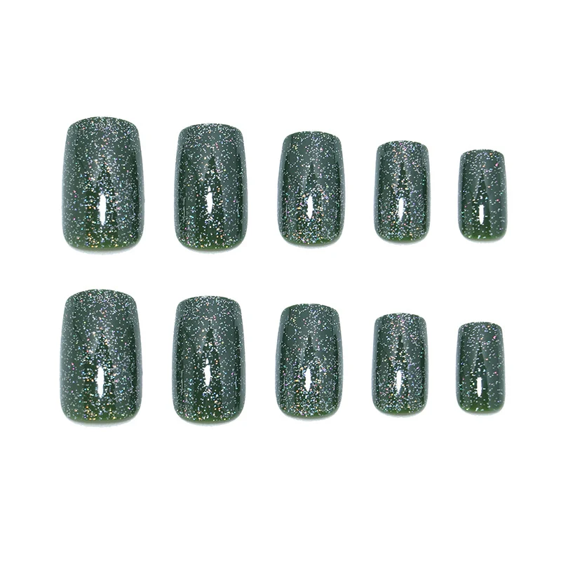 Glittering Press-On Nails Stornfield
