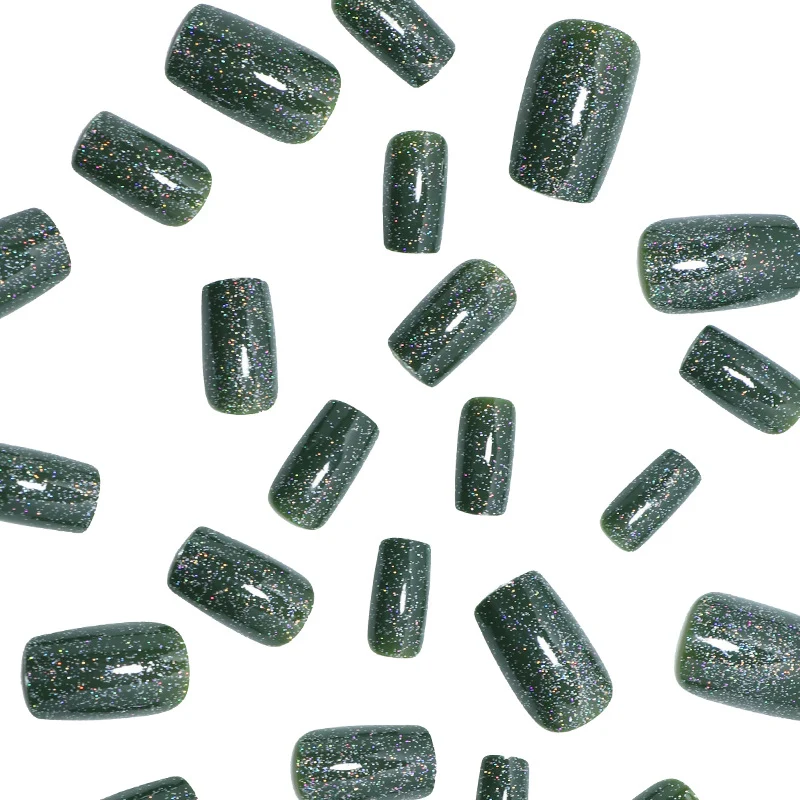 Glittering Press-On Nails Stornfield