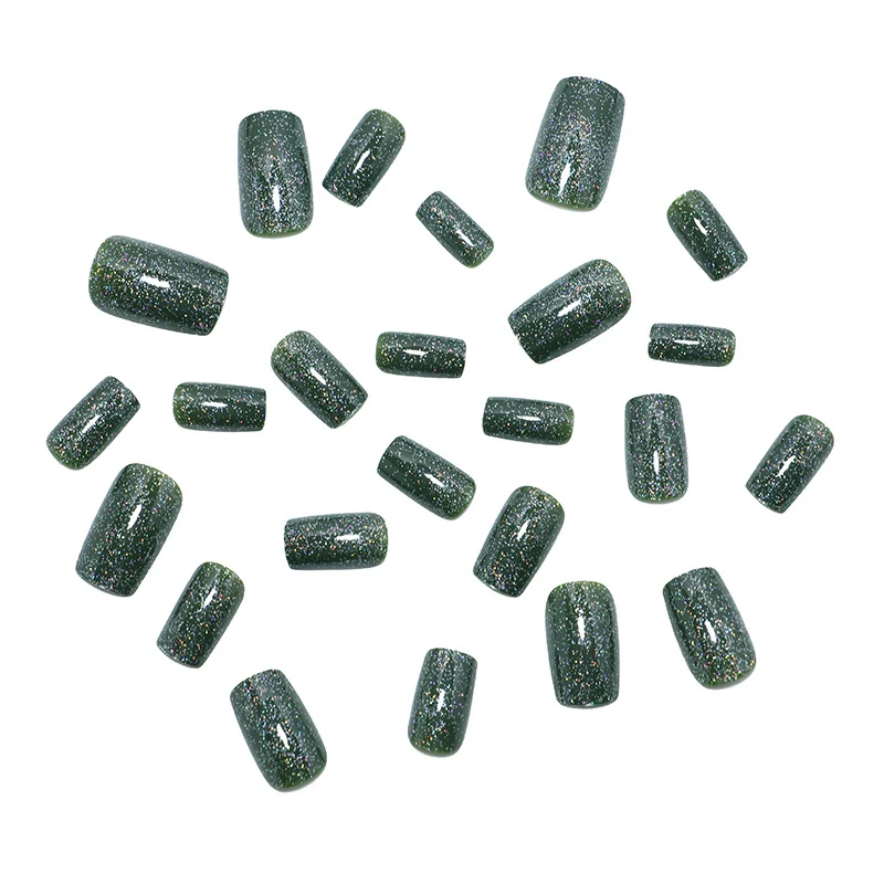 Glittering Press-On Nails Stornfield
