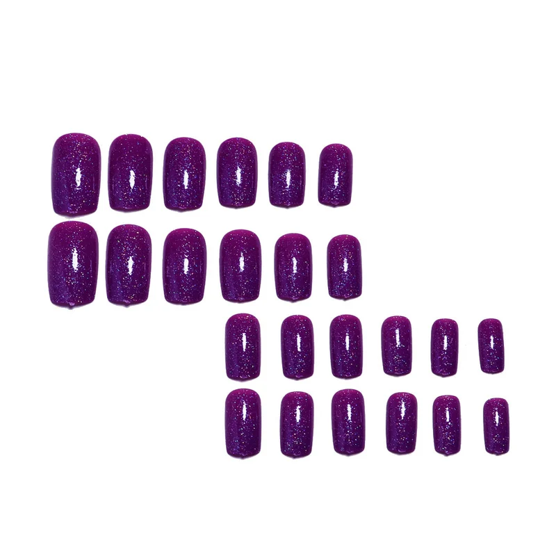 Glittering Gel Nail Set Stornfield