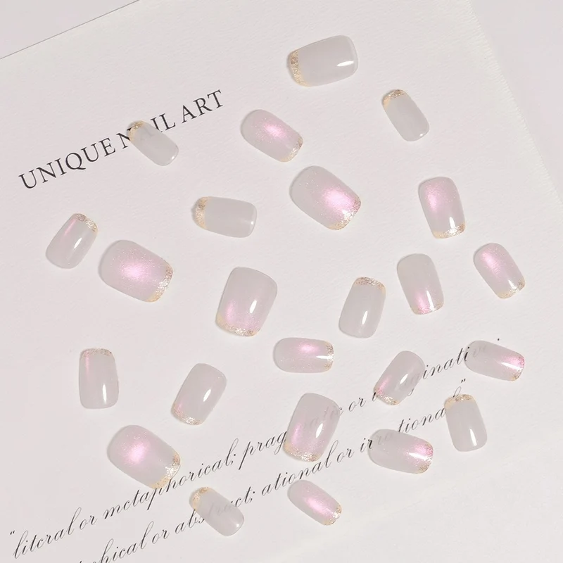 Glitter Accent Press-On Nail Set Stornfield