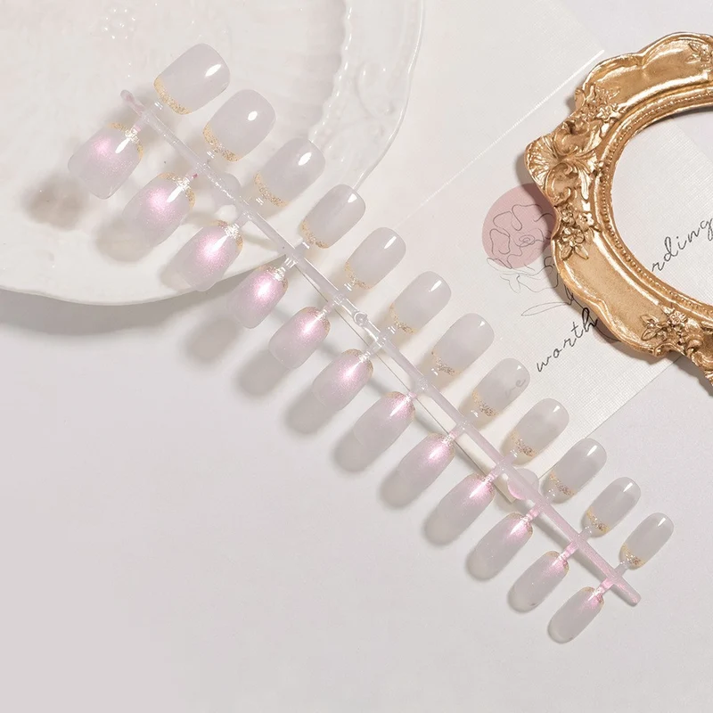 Glitter Accent Press-On Nail Set Stornfield