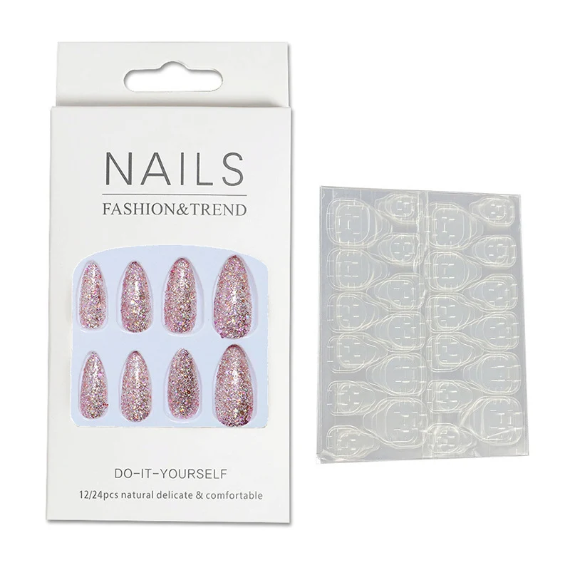 Glamorous Glitter Press-On Nail Set Stornfield