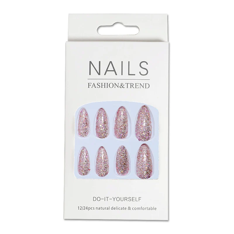 Glamorous Glitter Press-On Nail Set Stornfield