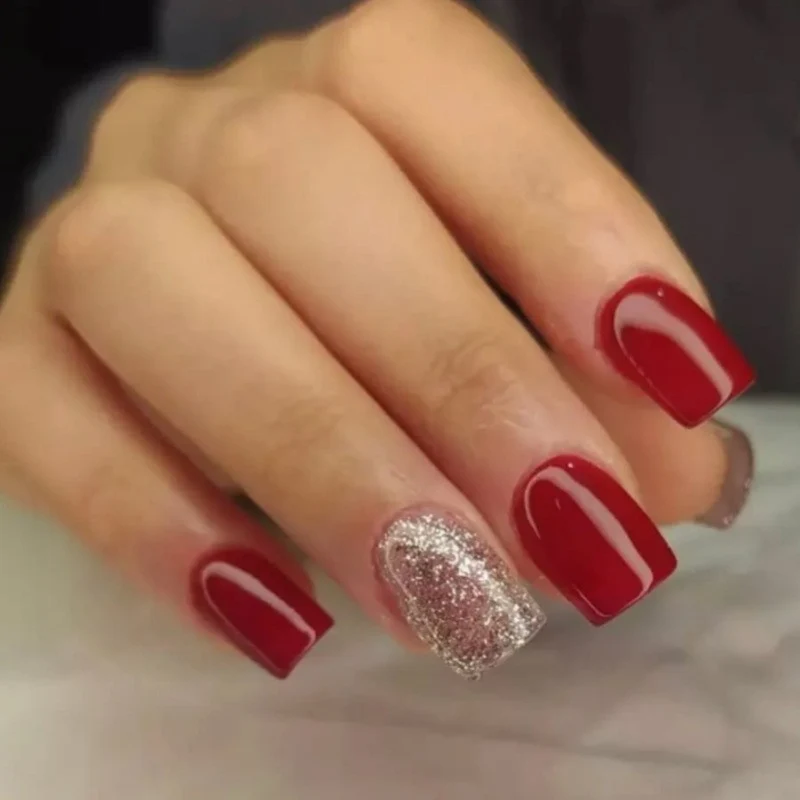 Glamorous Acrylic Nail Extensions Stornfield