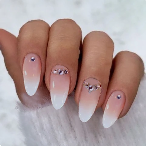 Glamorous Acrylic Nail Extensions Stornfield