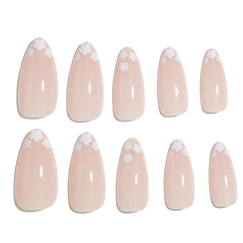 Floral Design Press-On Nails Stornfield