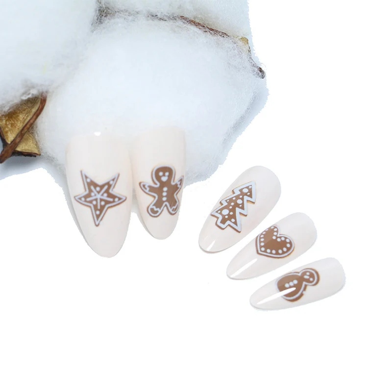 Festive Themed Press-On Nail Set Stornfield