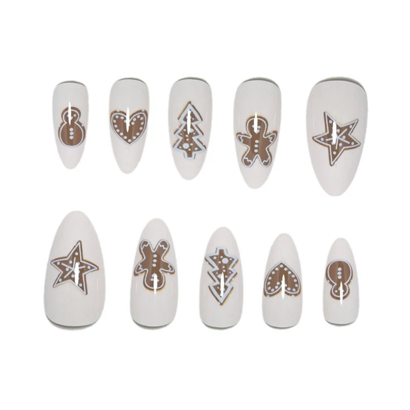 Festive Themed Press-On Nail Set Stornfield