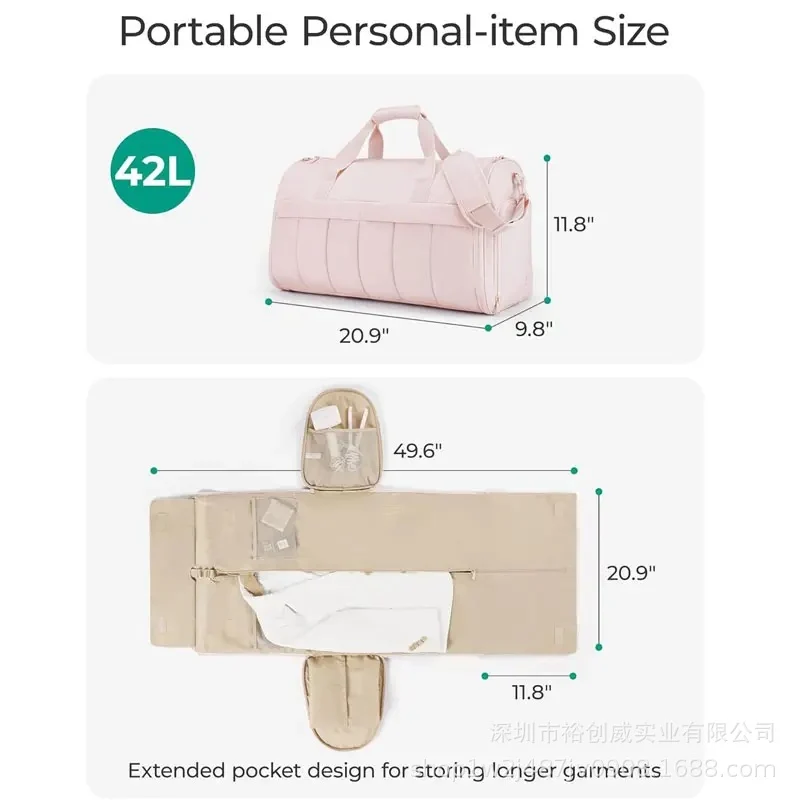 Professionelle Kleidungsreise Duffel Bag Karnz
