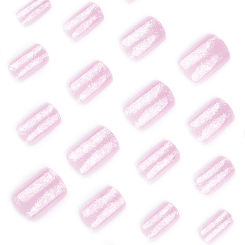 Artistic Nail Extensions with Glittering Finish Stornfield
