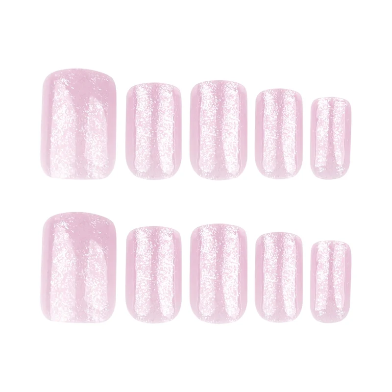 Artistic Nail Extensions with Glittering Finish Stornfield