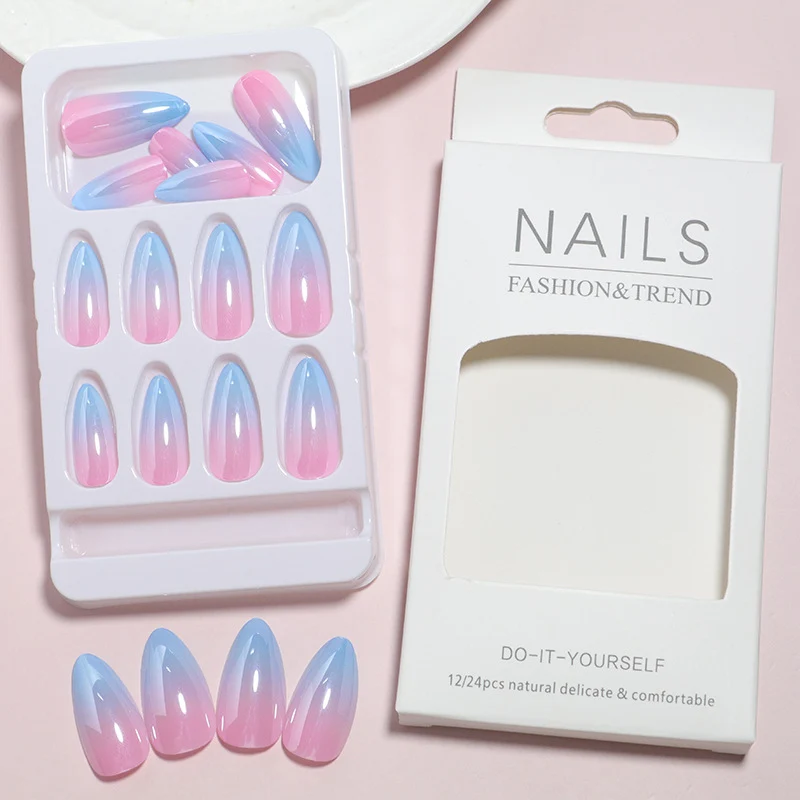 DIY Ombre Gel Nail Tips Stornfield