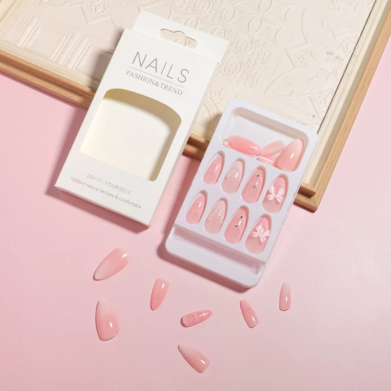 DIY Natural Looking Press-On Nails Stornfield