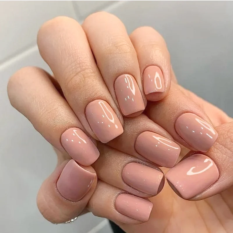 DIY Natural Look Press-On Nails Stornfield