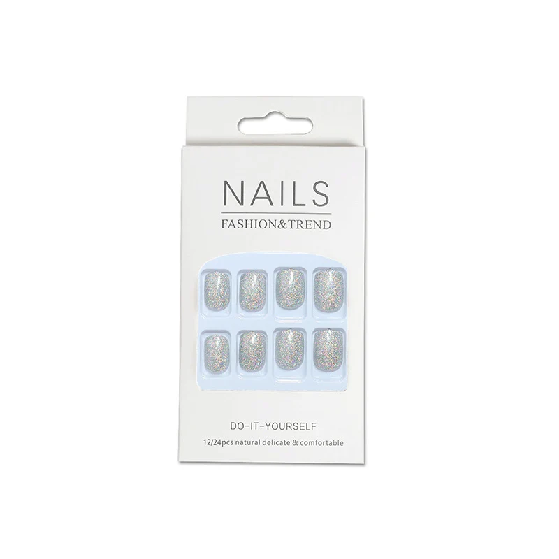 DIY Glitter Press-On Nails Stornfield