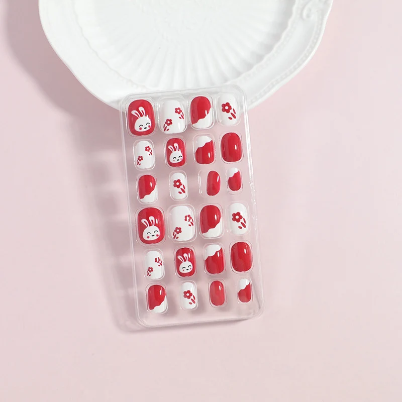 Decorative Press-On Nail Set Stornfield