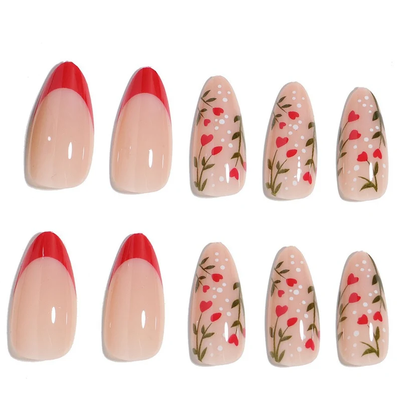 Decorative Press-On Nail Set Stornfield