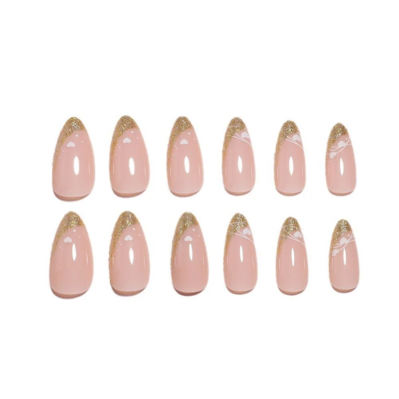 Decorative Press-On Nail Set Stornfield