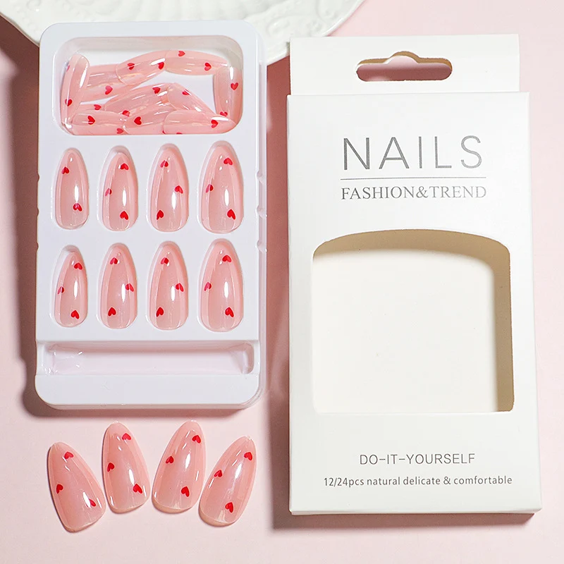 Decorative Press-On Nail Set Stornfield