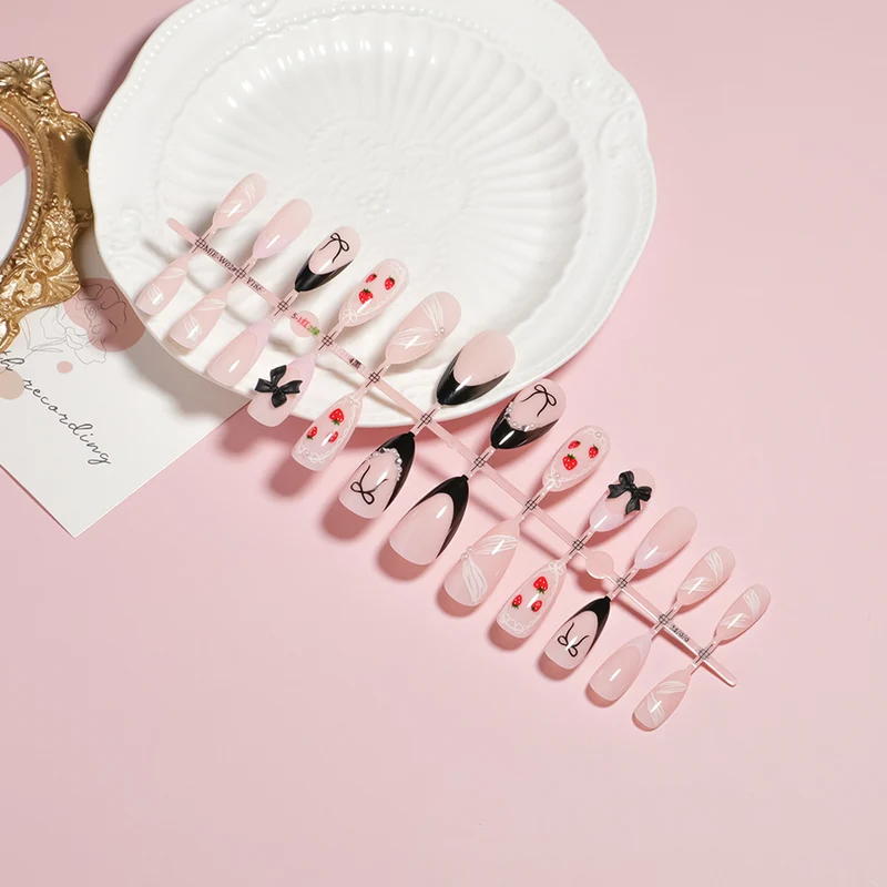 Decorative Press-On Nail Kit Stornfield
