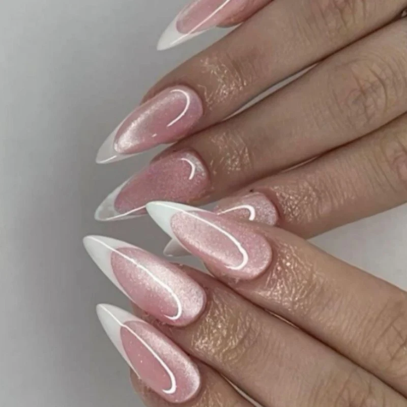 Artistic Stiletto Press-On Nail Extensions Stornfield