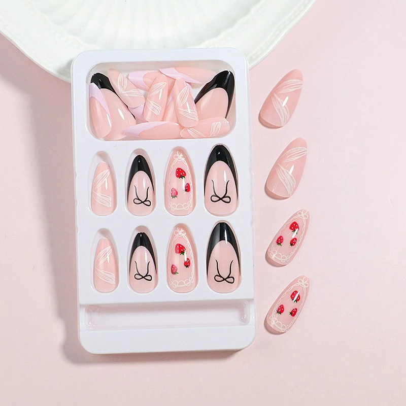 Artistic Press-On Nail Set Stornfield