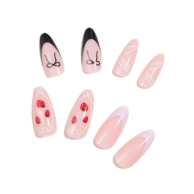 Artistic Press-On Nail Set Stornfield