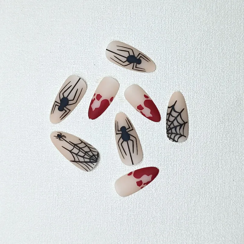 Artistic Halloween-Themed Press-On Nails Stornfield 1789805088