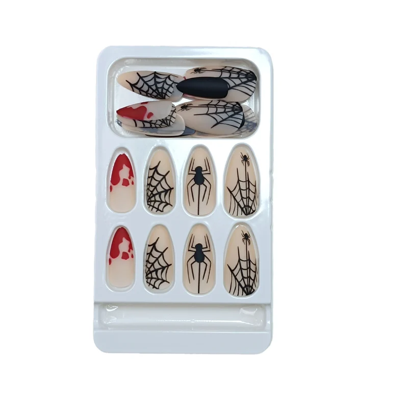 Artistic Halloween-Themed Press-On Nails Stornfield 1789805088