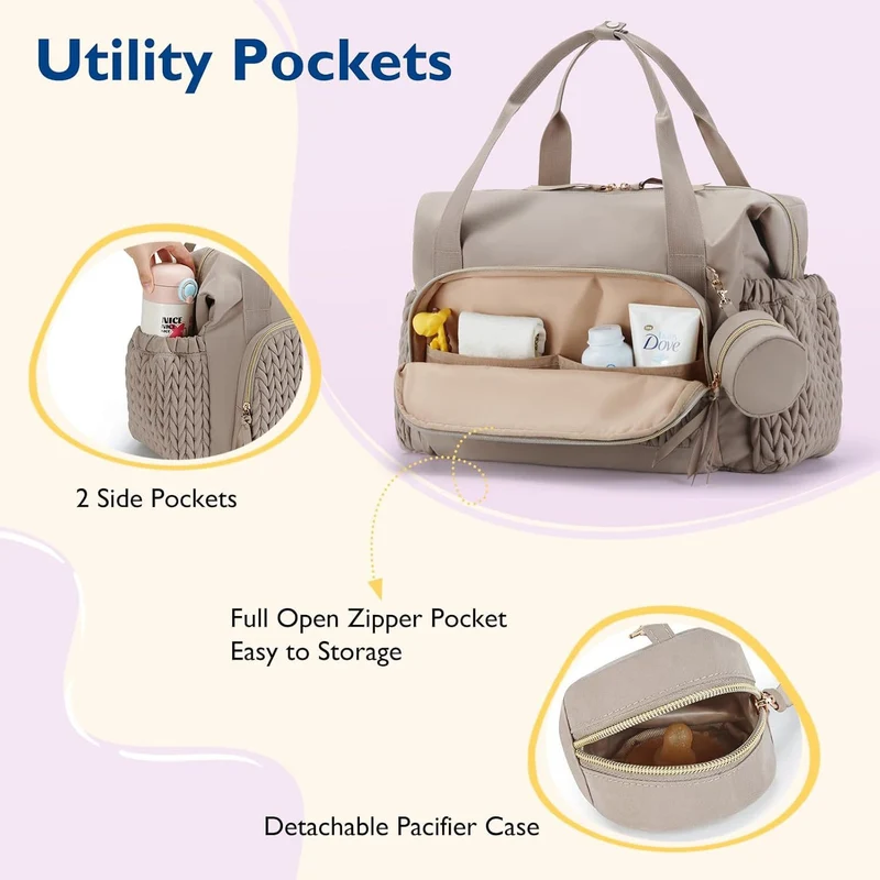 Multi-Funktionaler Chic Reise-Duffel-Bag Karnz