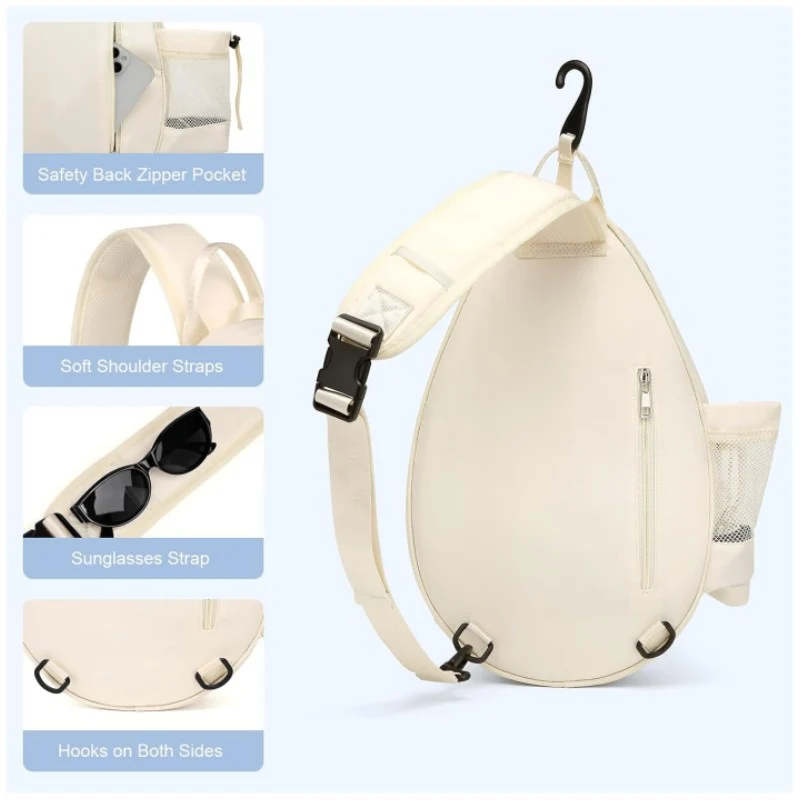 Sportliche Tennisracket-Rucksack Karnz