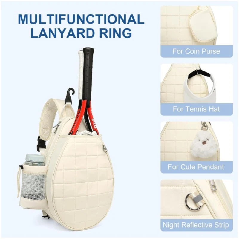 Sportliche Tennisracket-Rucksack Karnz