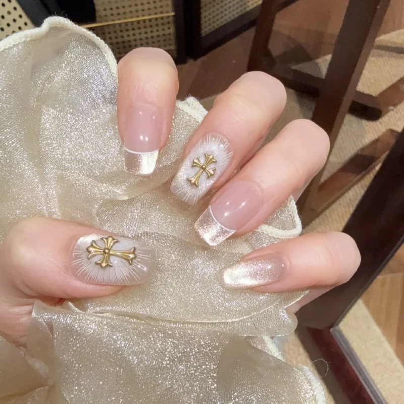Decorative Press-On Nail Set Stornfield