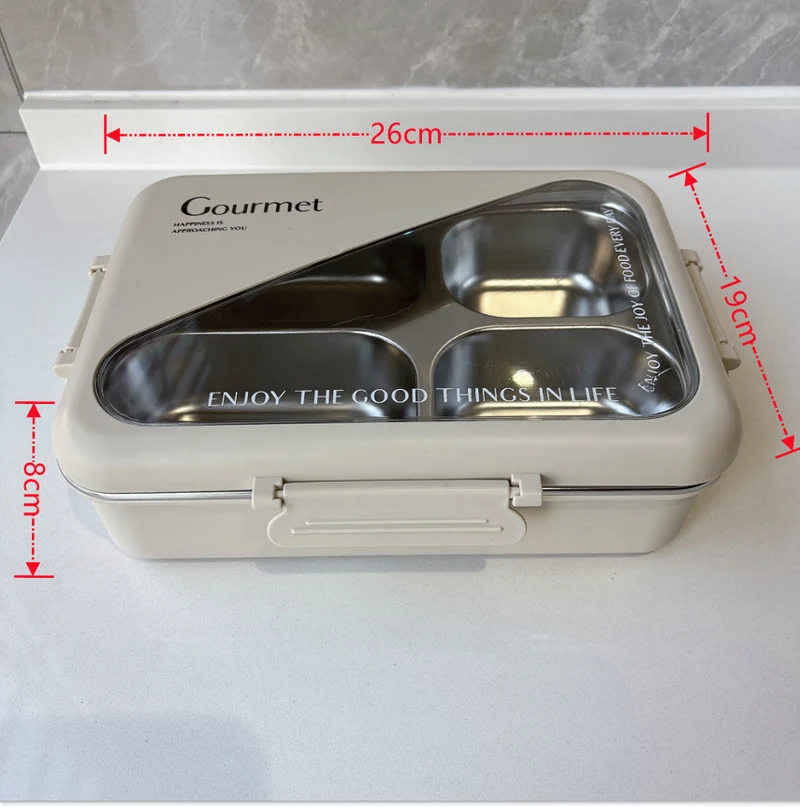 Multi-Compartment Insulated Food Storage Container