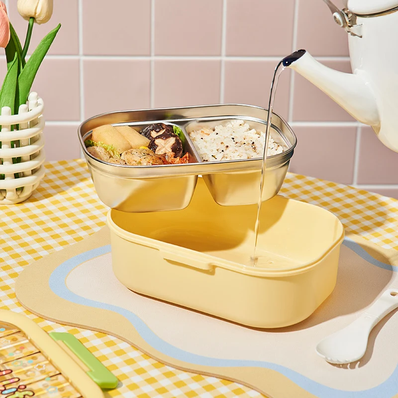 Multi-Compartment Food Storage Lunch Box