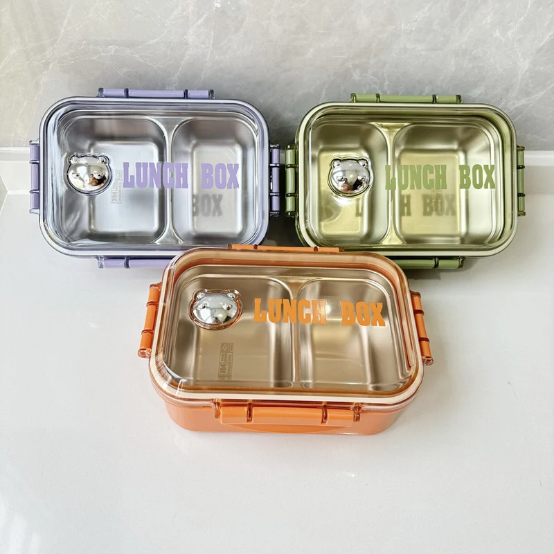 Multi-Compartment Airtight Lunch Storage Container