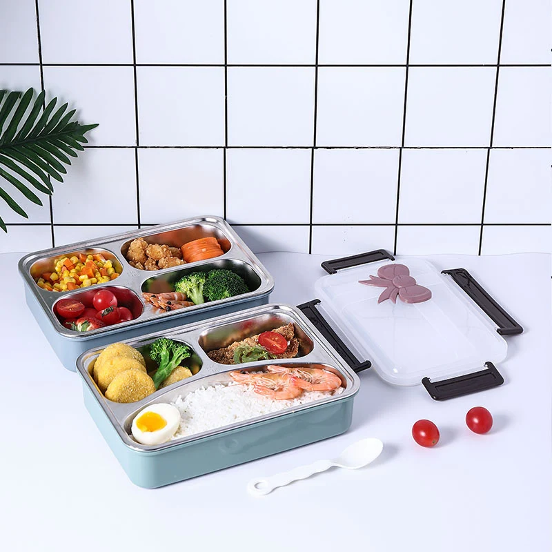 Insulated Multi-Compartment Food Storage Container