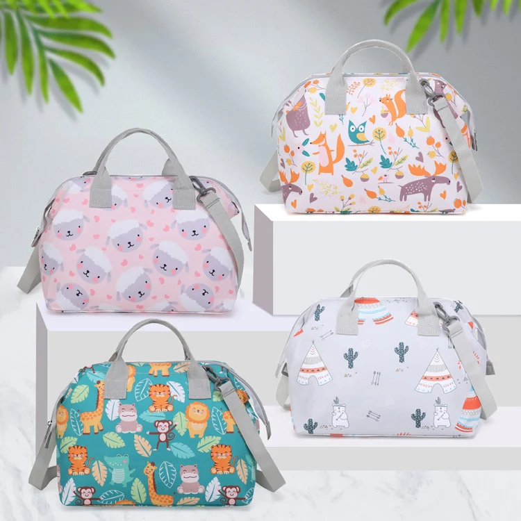 Verspielte gemusterte Reisetasche Karnz