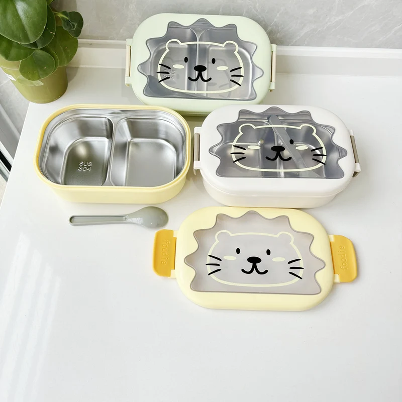Playful Animal-Themed Lunch Bento Box