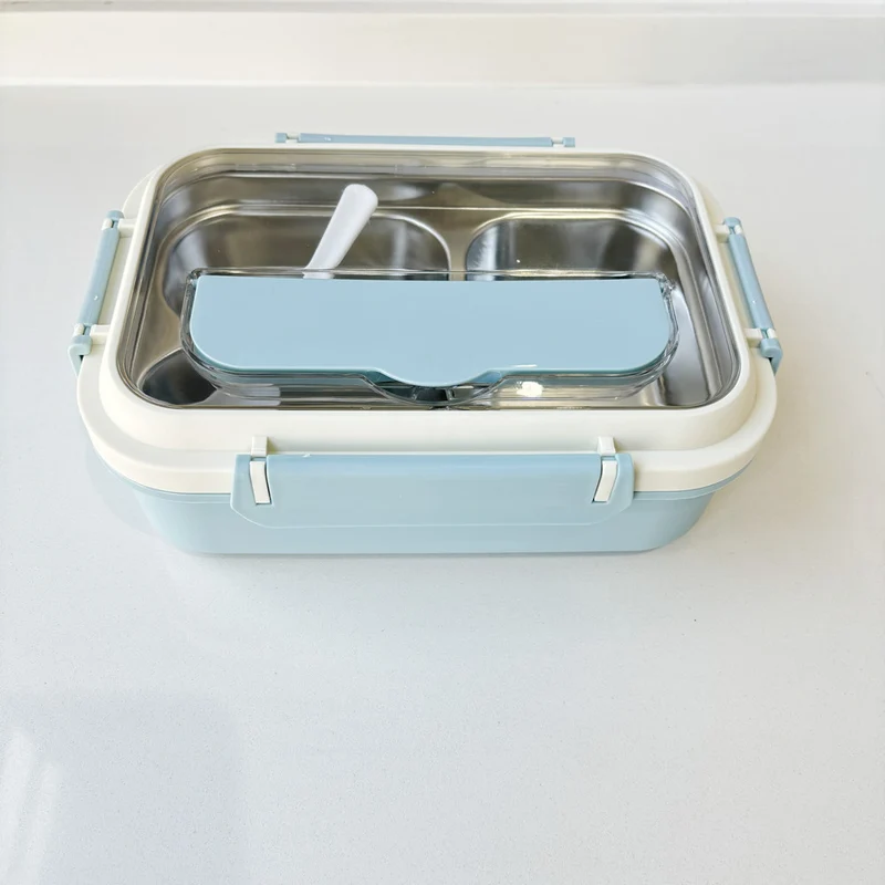 Multi-Section Stainless Steel Food Storage Lunch Container