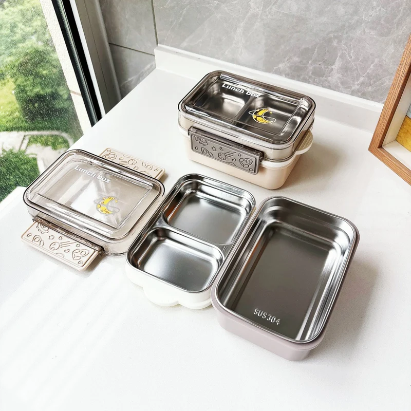Multi-Compartment Lunch Storage Container