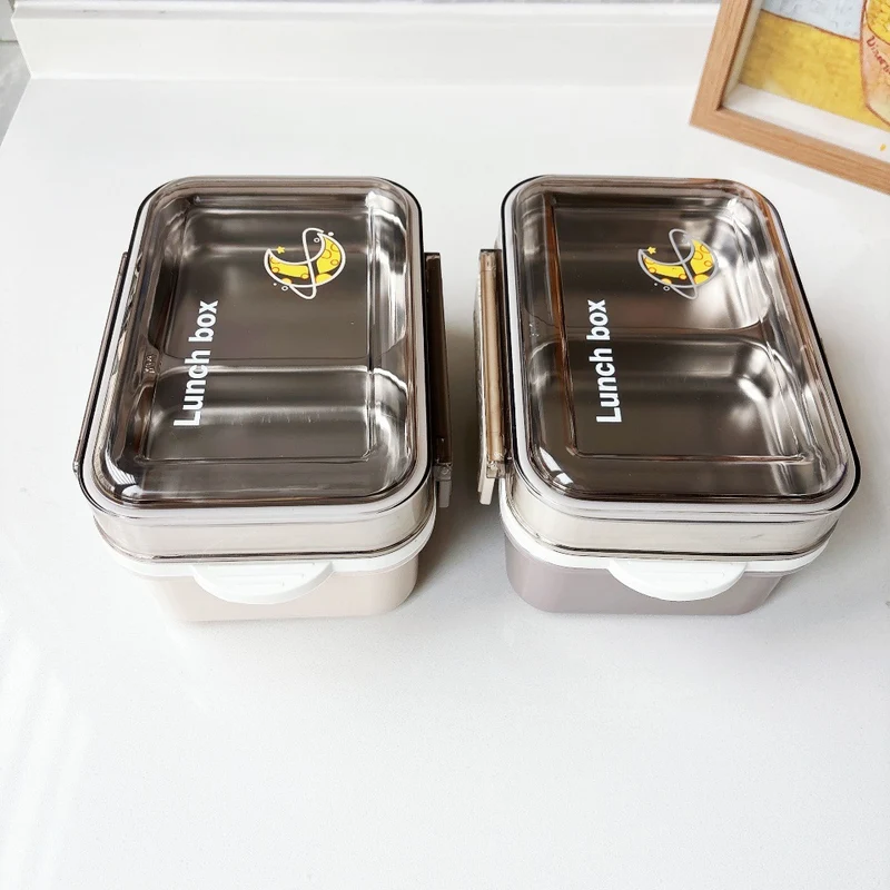 Multi-Compartment Lunch Storage Container
