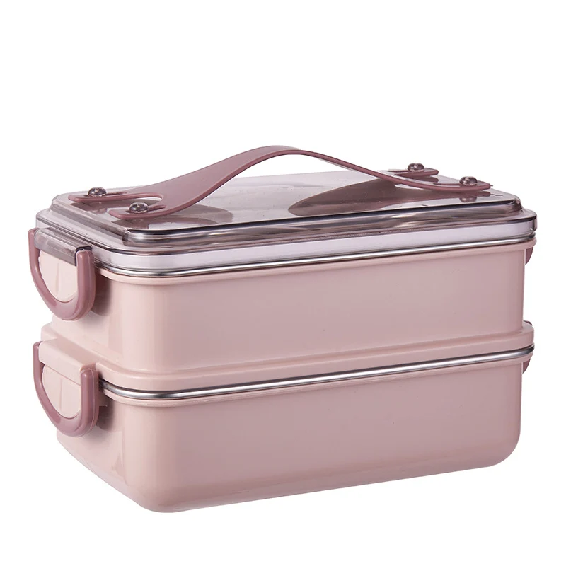 Multi-Compartment Leak-Proof Food Storage Container